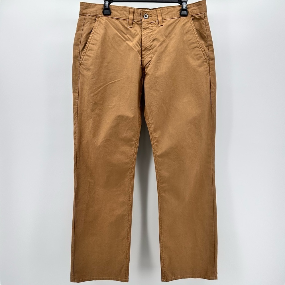 BIG STAR • MENS 34x30 Short • INDUSTRY KHAKI CHINO REGULATION GARMENT PANTS Prep